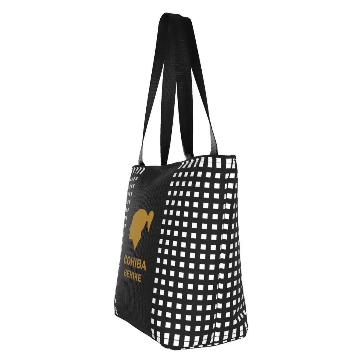 Cuban Cohiba charutos sacolas de compras, reciclagem mercearia, Canvas Shopper, Shoulder Bag