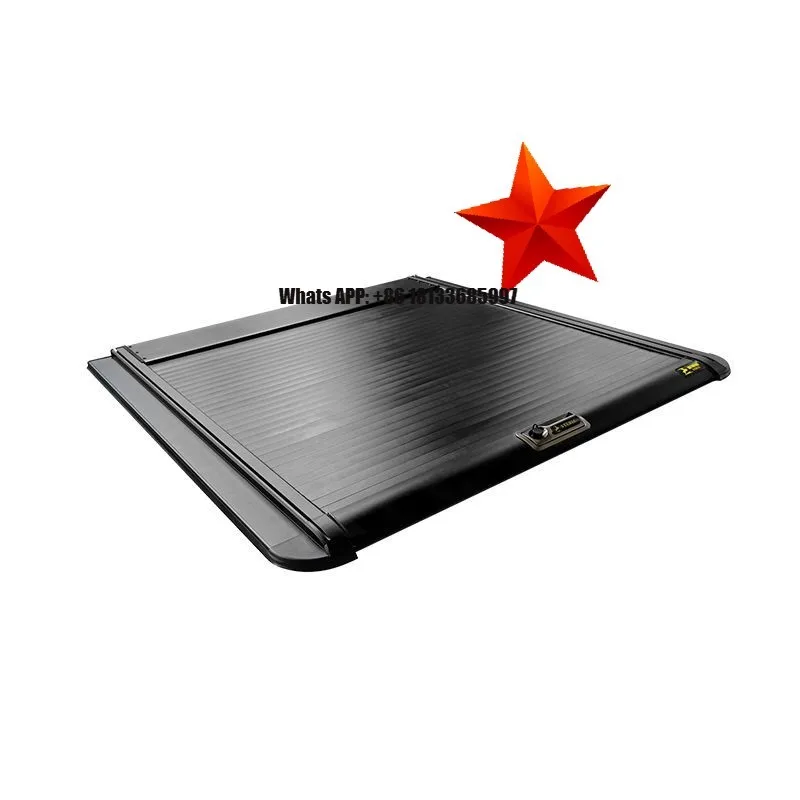 Aluminum Alloy Waterproof Locking Retractable Hardtop Tonneau Cover for Ford Maverick Navara NP300 Manual Operation Tailbox