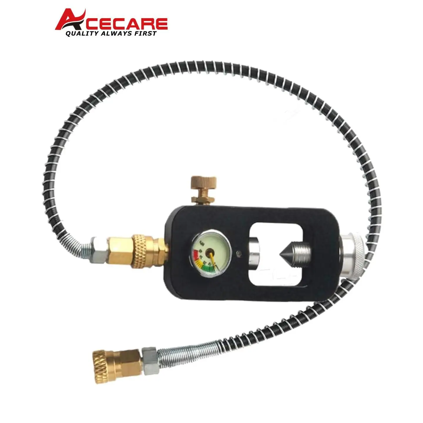 ACECARE DIN Valve Scuba Cylinder Regulator Fill Station Filling Adapter High Pressure HPA Tank Diving Charging Adapter