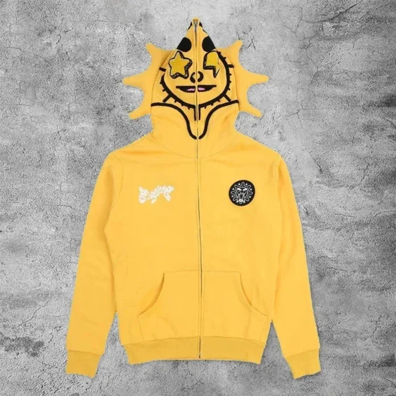 

asdh8@Bear's Den Retro Lazy Style for Women Fun Multi Angle Full Zip Hoodie Cosplay Y2k Casual Sweatshirt Jacket Hara New 2025CO