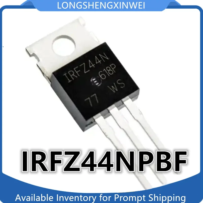 1PCS NEW IRFZ44NPBF IRFZ44N TO-220 N Channel 55V/49A Direct-Plugged MOSFET Field Effect Tube