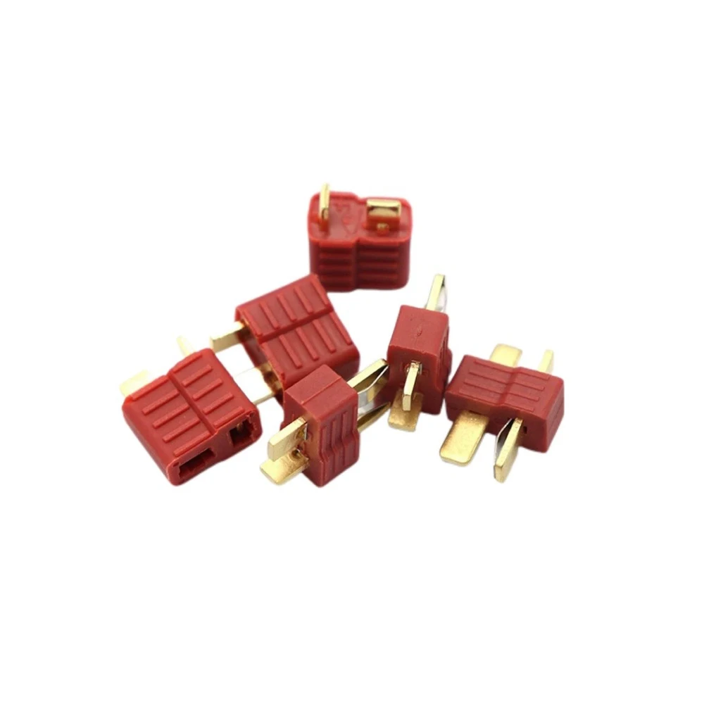 1/5/10PCS Non-Slip T-Plug Connectors Male Female Terminals Connectors Assortment  for RC LiPo Battery Airplane Helicopter Model