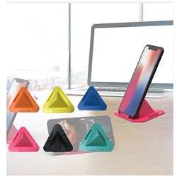 Pyramid Shape Desktop Phone Holder, Mini Tablet Stand
