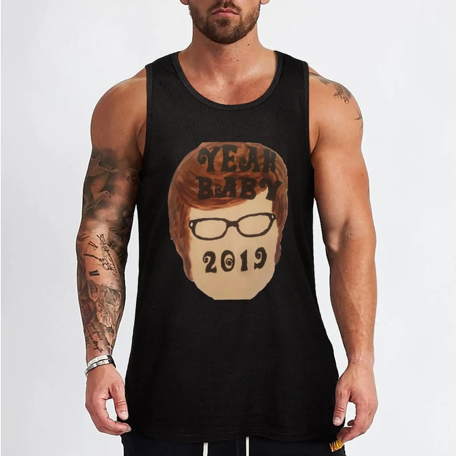 Yeah Baby 2019 Tank Top gym clothes for man Men's summer clothes 2024 Men's clothes