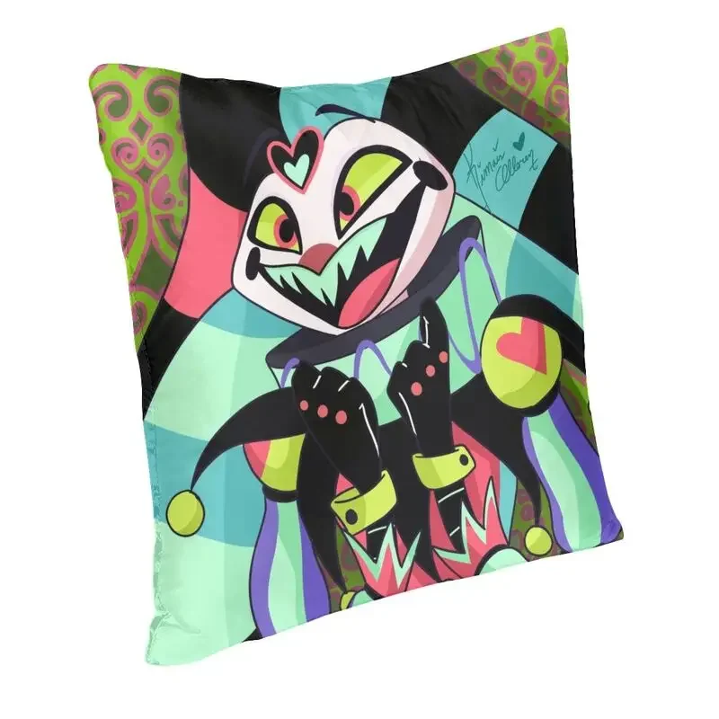 Fizzaroli Helluva Boss Animated Horror Musical Throw Pillow Case Home Decorative 3D Double Side Printing Cushion Cover for Sofa