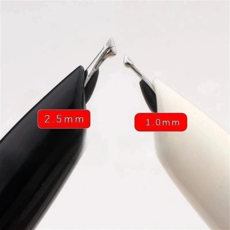 HREO New Version 616 Pen Can Replace Long Blade Grinding Pen Tip Dark Point 0.38 Can Replace 3.4mm Ink Bag Student Writing Pen