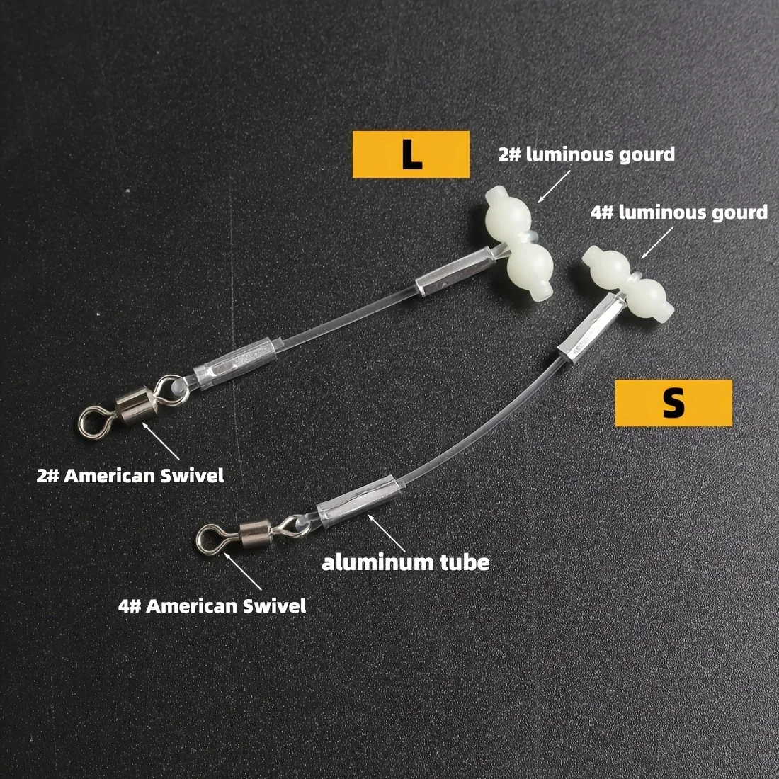 10 stücke Leucht Kürbis Balance Halterung Angeln Kürbis Schwenk Stecker Meer Angeln DIY Angeln Gruppe Fern-casting Balance Unterstützung – Detail 5