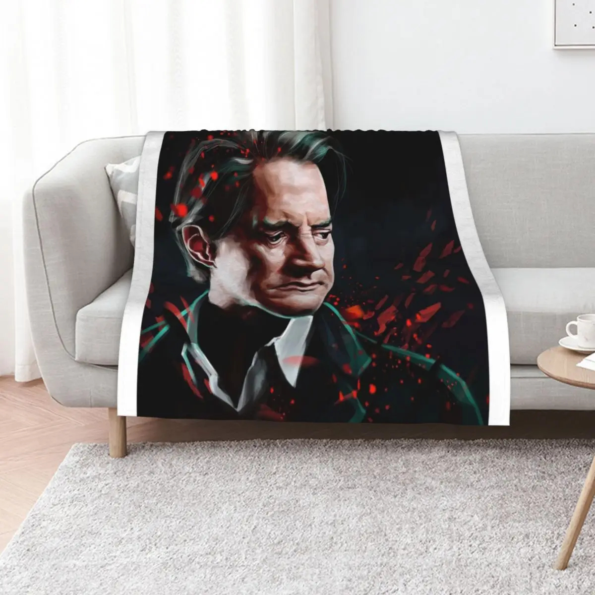 

Twin Peaks Throw Blanket Soft Big Hairy Fashion Sofas Flannels Blankets