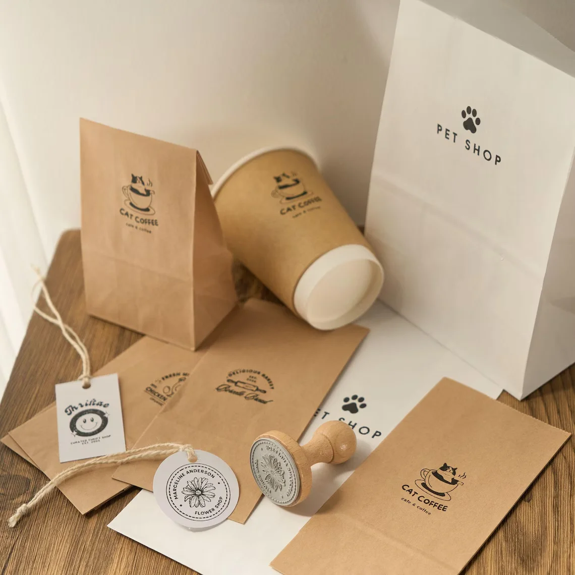 Timbre en bois personnalisé, s - Rubber Date Stamp avis et prix