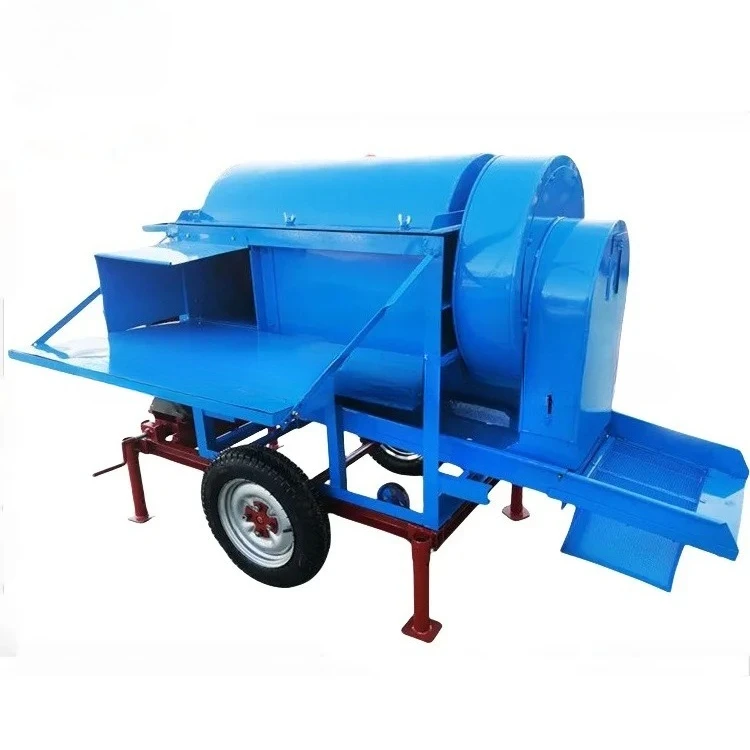 Debulhador multifuncional de arroz e trigo