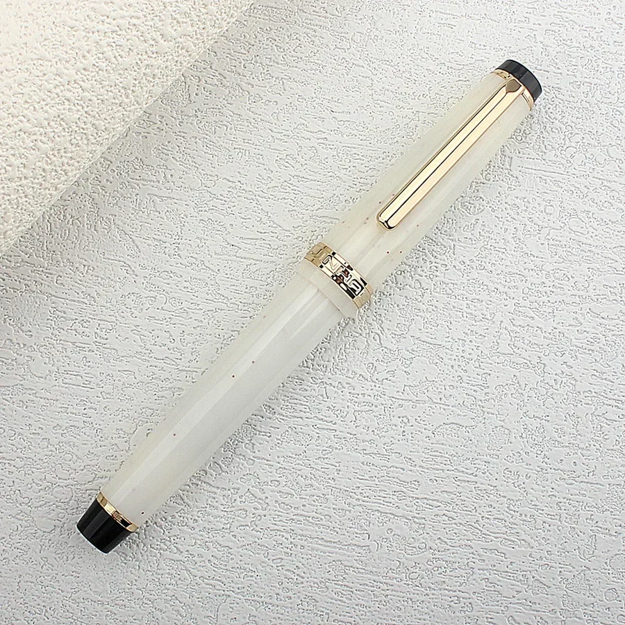 JINHAO 82-Füllfederhalter, EF F M Feder, transparent, fluoreszierend, blaue Tinte, Stift, Business-Briefpapier, Büro, Schulbedarf, Stifte
