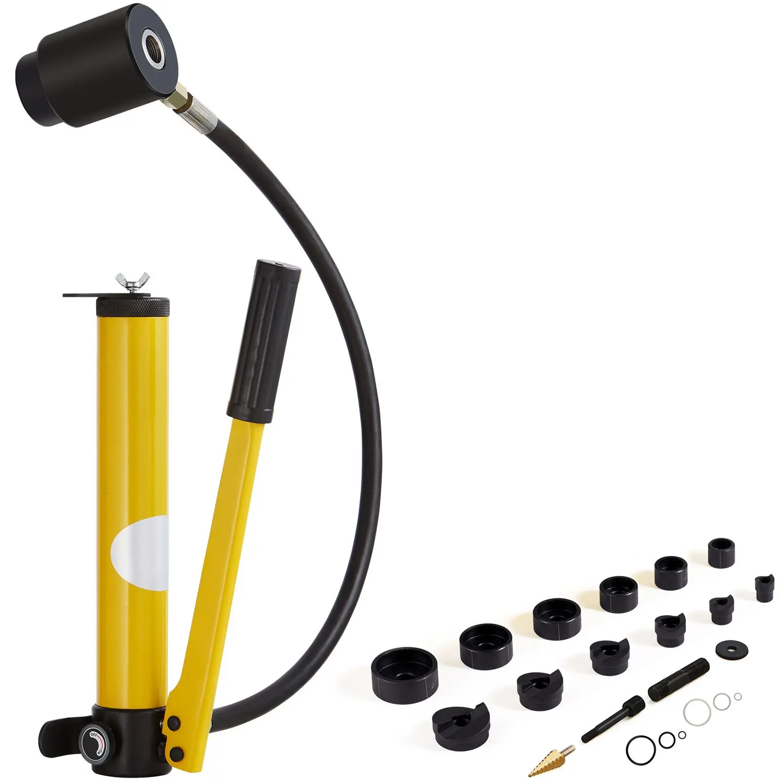 Hydraulic Knockout Punch Kit, 10 Ton 1/2