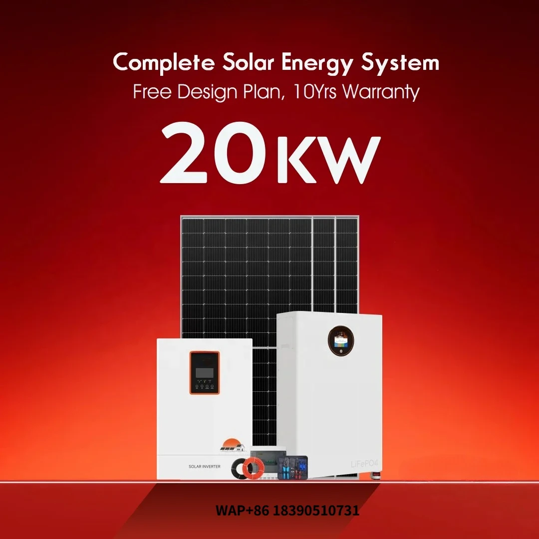 

On Grid and Off Grid Hybrid Solar System Solar Panels With Battery and Inverter Complete Kit Solar Energy System