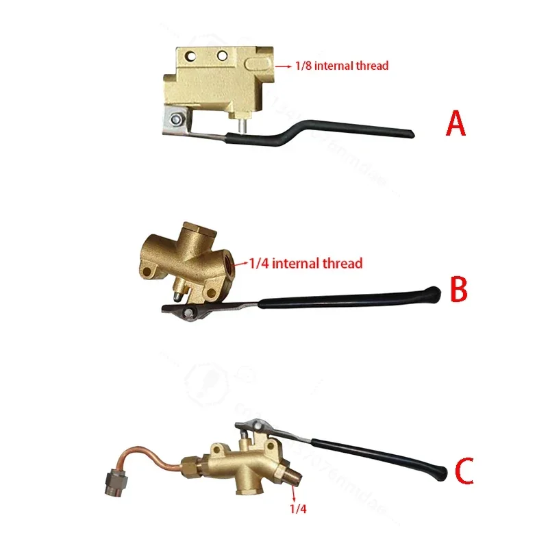 Extractor Trigger Lever Cleaning Wand Parts Brass Carpet Wand Valve Carpet Cleaning Valves High Pressure Shut Off Valve