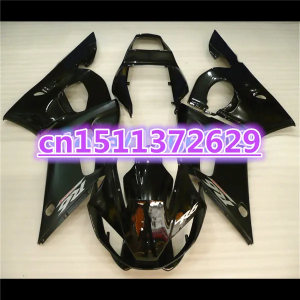 

НОВЫЙ комплект обтекателей (Dor) YZF-R6 98-02 YZF R6 98 99 00 01 02, черный полный комплект обтекателя из АБС-пластика YZF 600 R6 1998 99 00 01 02 кузовная работа