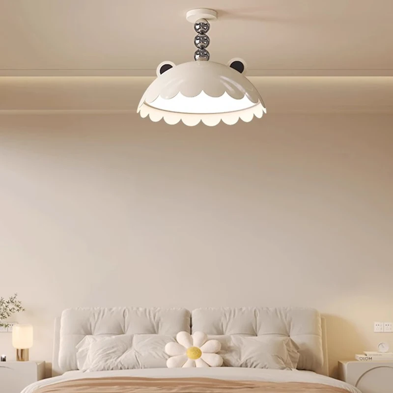 AiPaiTe Scandinavian style cat's ear/circular ear shaped ceilinglamp for living room,bedroom and children's room indoor lighting