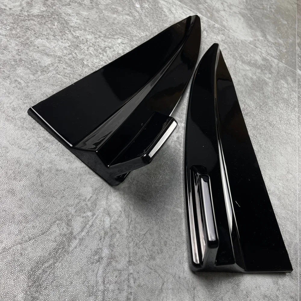 Rear Bumper Diffuser Side Splitters Accessories for Mercedes Benz C Class S205 C200 C260 C300 C43 AMG 2015-2021 Touring Tuning