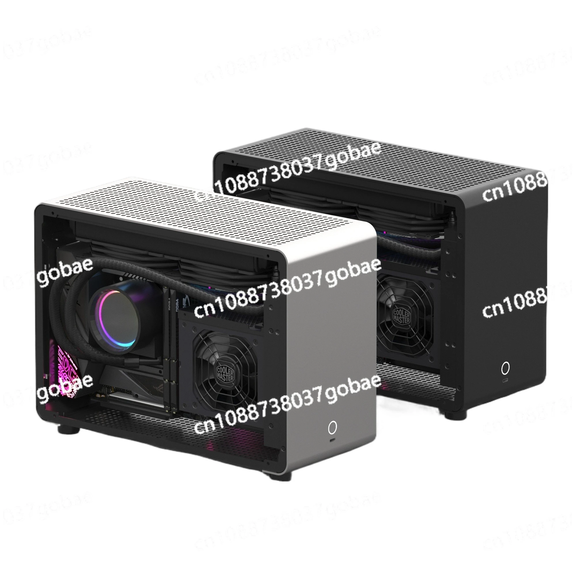 ITX simple transparent chassis G1 pro aluminum alloy chassis A4--SFX240 water cooling
