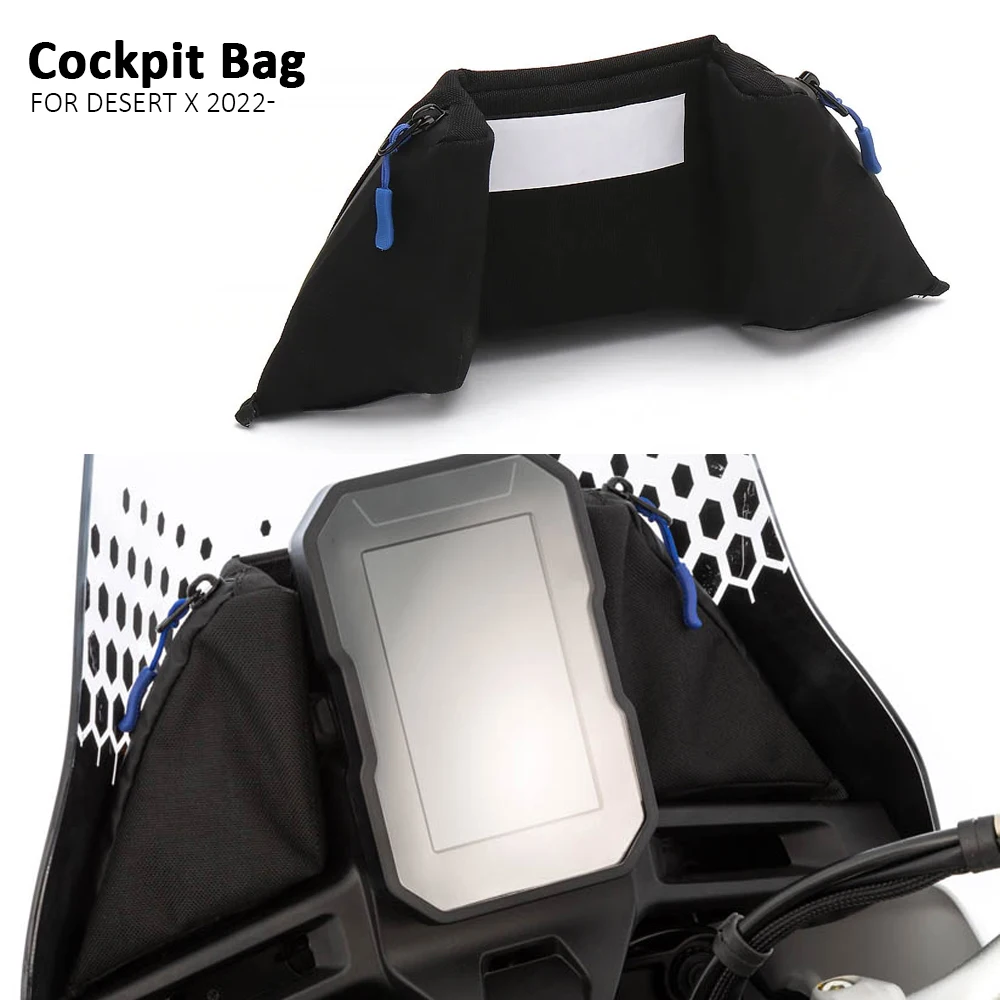 Motorcycle Accessories Black Head Bag Storage Bag Cockpit Bag Waterproof For Ducati DesertX DESERT X Desert X 2022 2023 2024