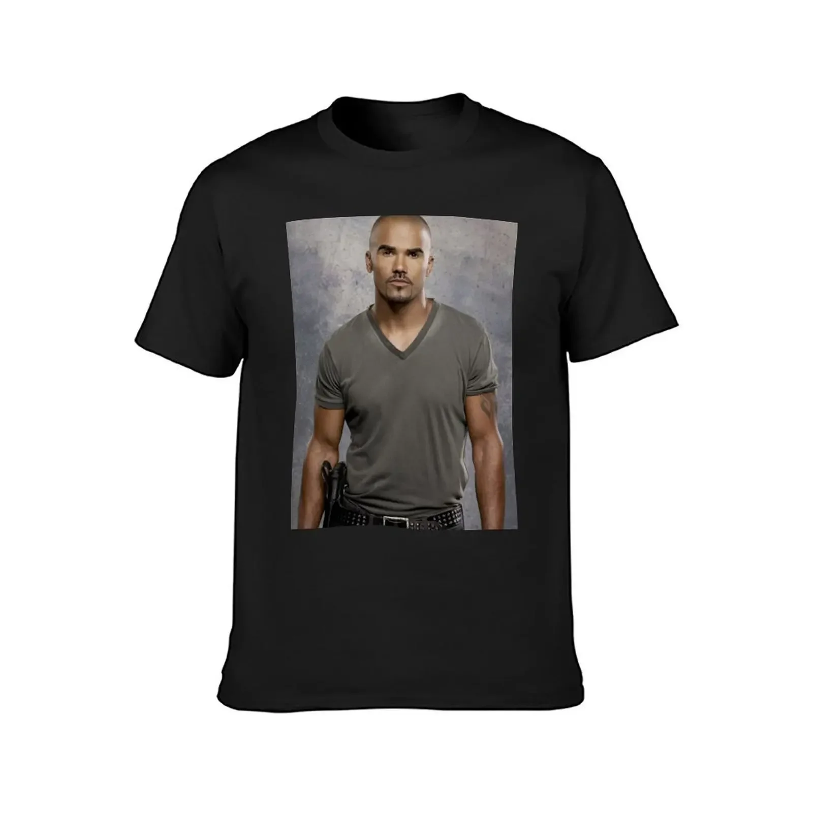 shemar moore T-Shirt anime tshirt blue archive for a boy mens graphic t-shirts big and tall