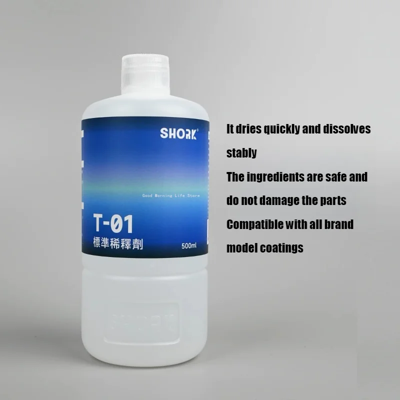 Oily Paint Special Use Diluent Pen Washer Fluid Paint Stripper 500ml DIY Handmade Model Ship Figurine Dilution Color Remover