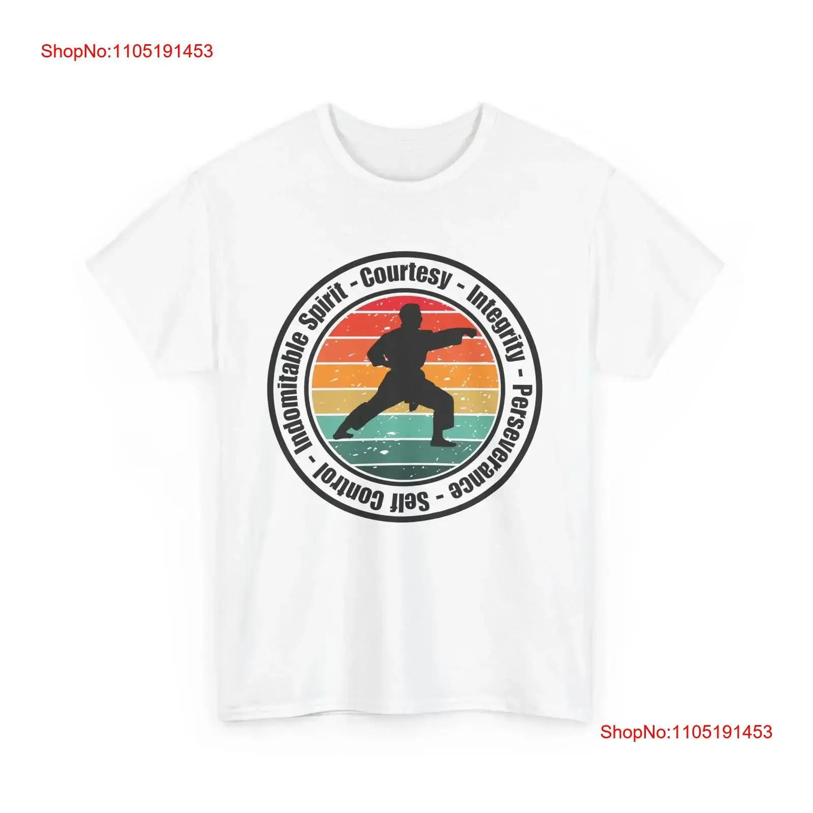 

Хлопковая футболка в стиле ретро Sunset Taekwondo 5. Tenents для боевых искусств. Выберите цвет, винтажная стираная повседневная дизайнерская одежда, уличная одежда.