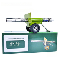 Artillery Model Decorative Realistic Heavy Duty Metal Alloy Mini Figurine Miniature Launcher Statue Figurines Miniatures