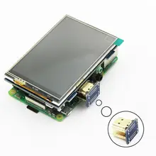 3.5 inch HD touch screen LCD for Raspberry Pi #4
