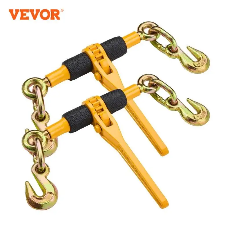 VEVOR 2/4pcs Ratchet Chain Binders 1/4