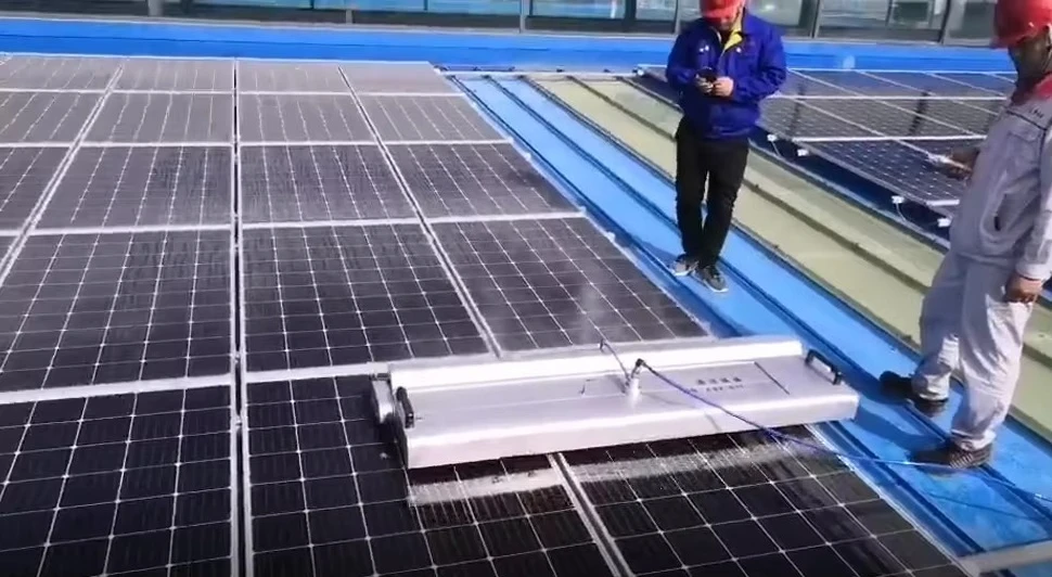 GTR-65 B12 Cleaning Robot Industrial Solar Washing Machine Manufacturer Solar Panel Robot Cleaner