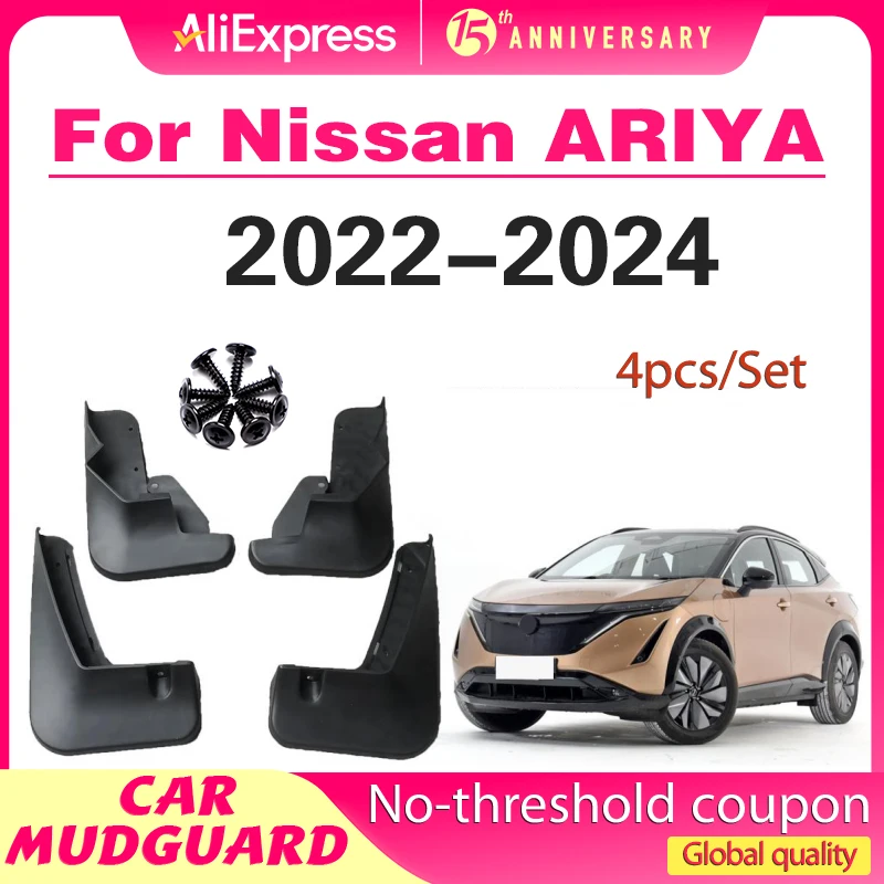

Fender Mudguard Mud Flaps Guard Splash Flap Mudguards Car Accessories For Nissan ARIYA 2022 2023 2024
