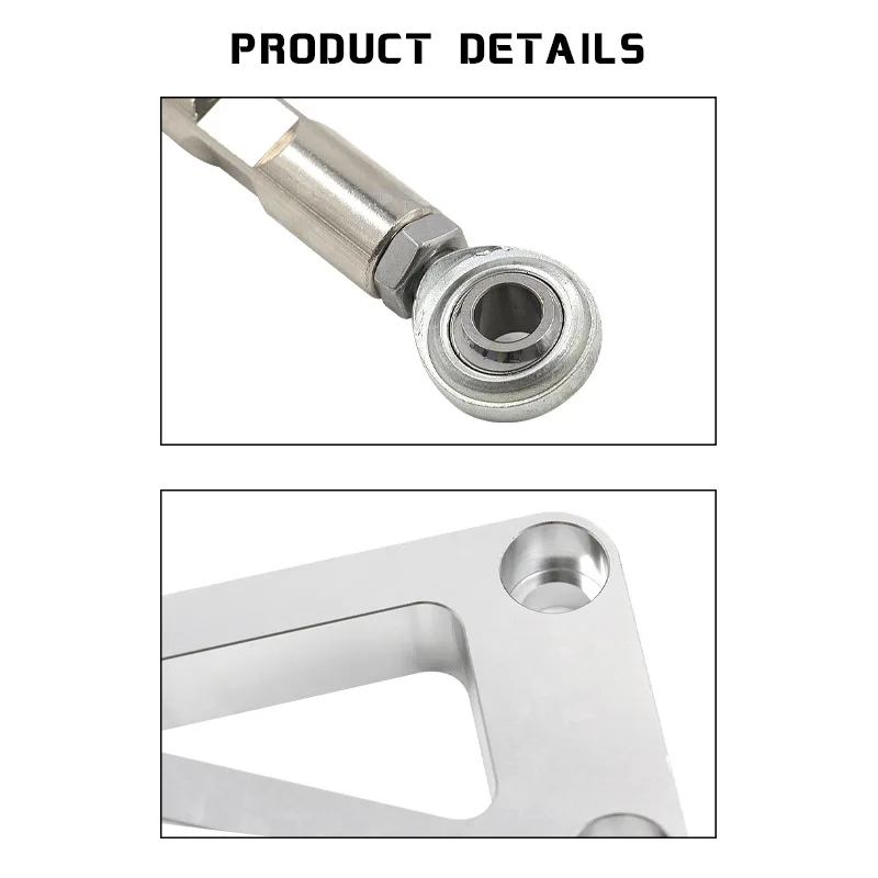 For Chevrolet SBC 350 Small Engines SBC Alternator Bracket, Long Pump Aluminum Kit