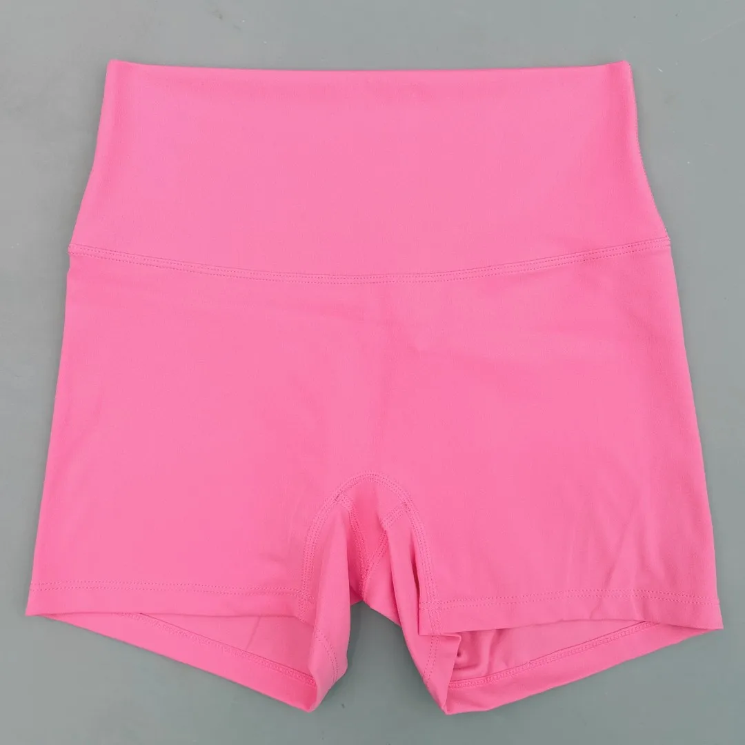 Sexy Solid Color Women Fitness Sport Short High Waist Athletic Yoga Short Leg C… - Image 6