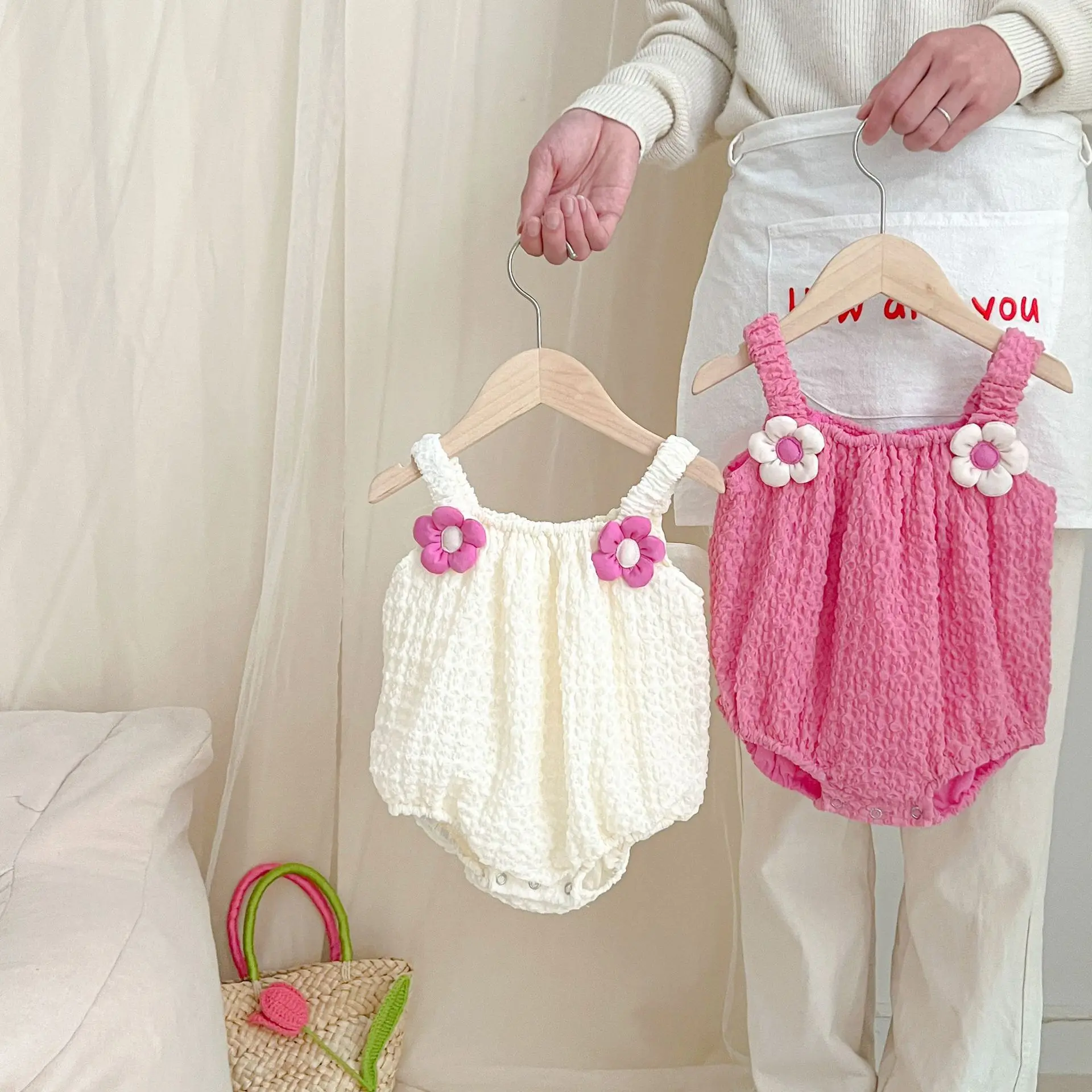 Summer new female baby butterfly Wings clothes baby children onesie Sleeveless Rompers Kids Onepiece Fashion Baby Clothing