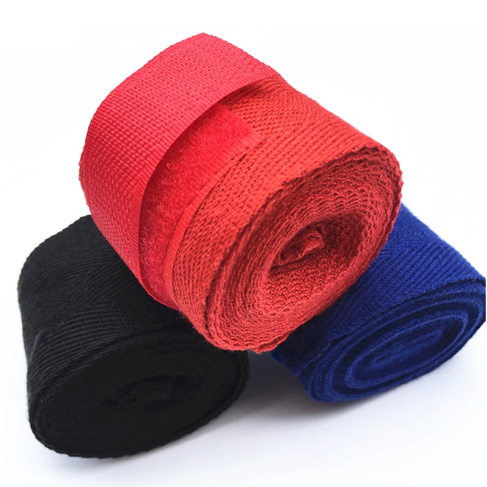 

2 Pcs Boxing Hand Wrap Bandage Handguard Bandages Wrapping Belt Equipment Straps