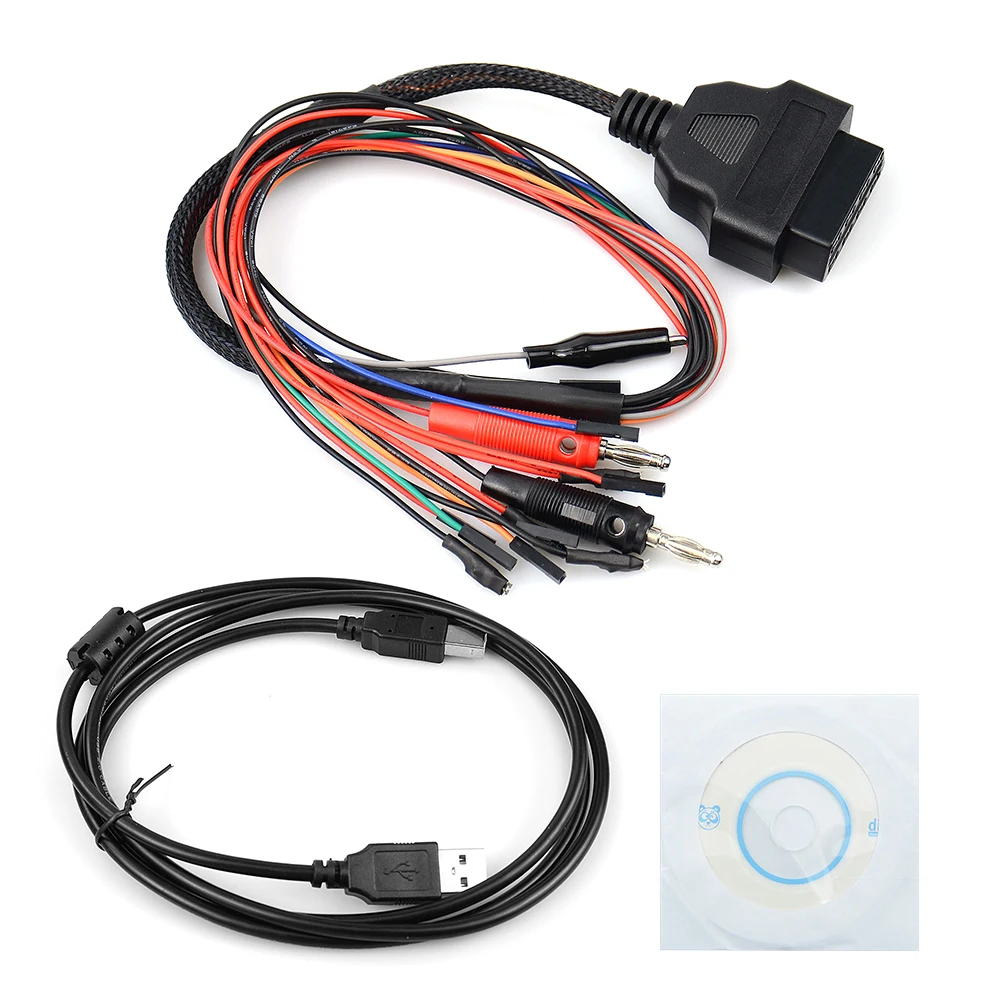 MPPS V18 ECU Chip Tuning Interface Auto OBD 2 OBD2 For EDC15 EDC16 EDC17 Multi-Language CAN ECU Tunning Flasher Remap Cable