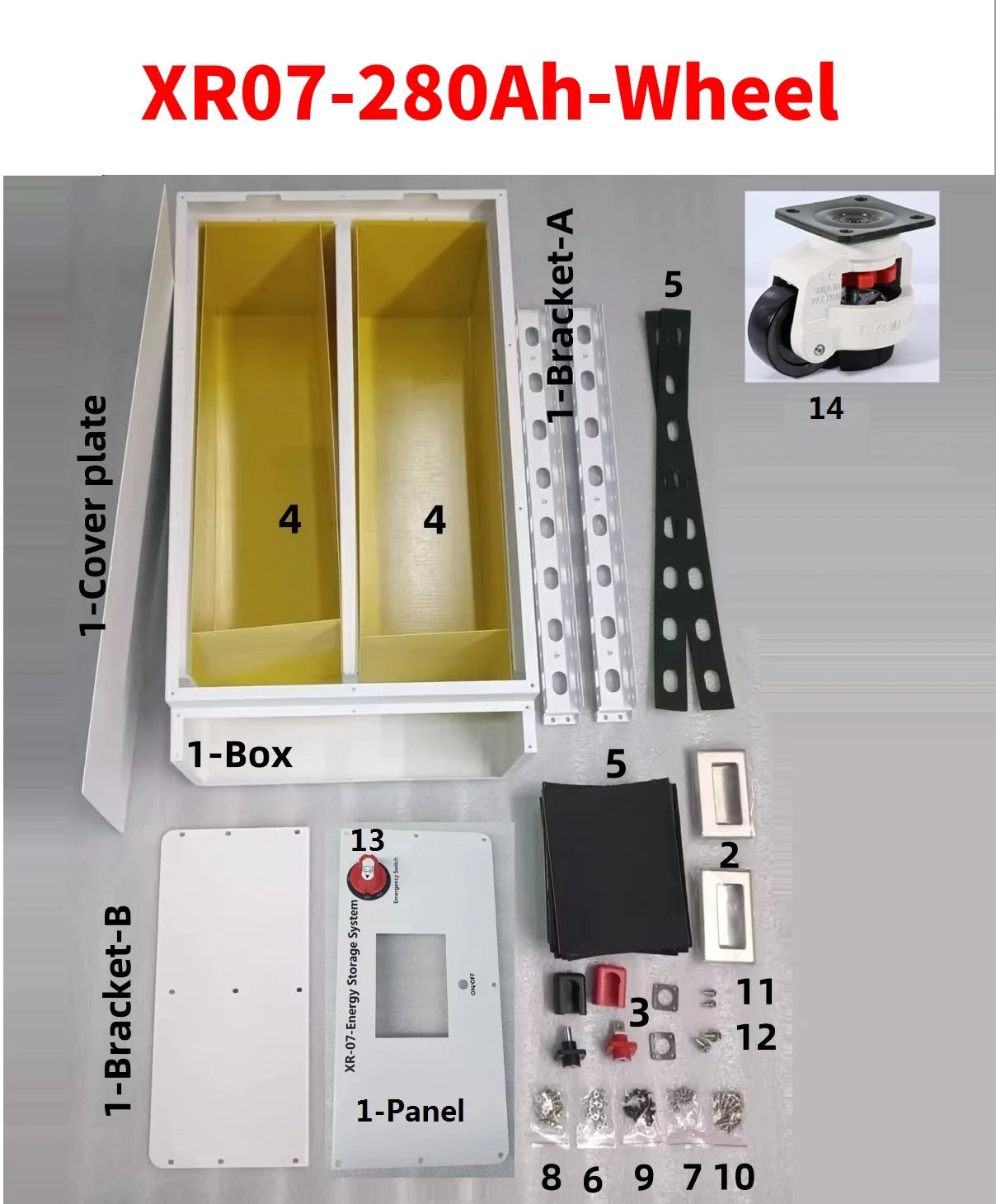 Variant: XR07-280wheel