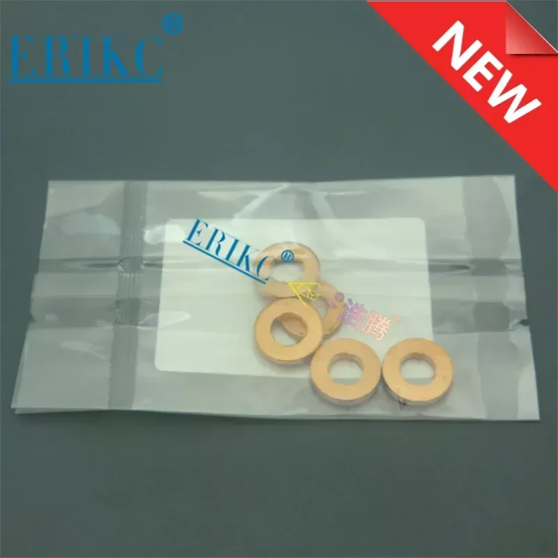 

ERIKC Fuel System Injector Repair Kit Combustion Chamber Sealing Copper Washer 9001-850C (Size: 7.1*15*3mm) Thickness=3mm