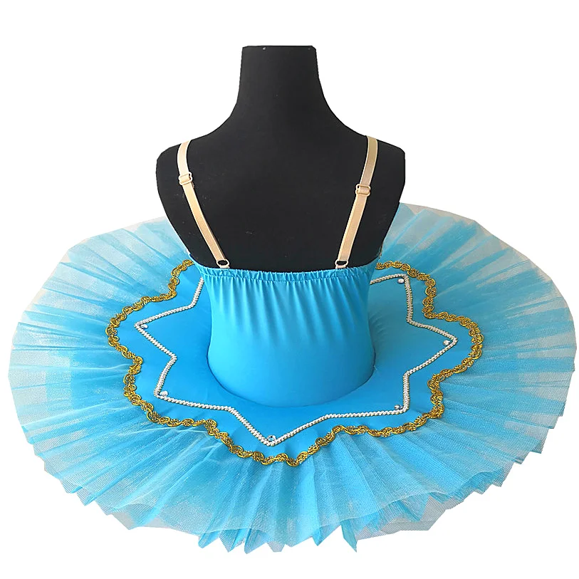 Ballet Tutu Skirts For Children Light Blue Swan Lake Belly Dance Dress Pink Cute Girls Barre Costumes Assorted Color