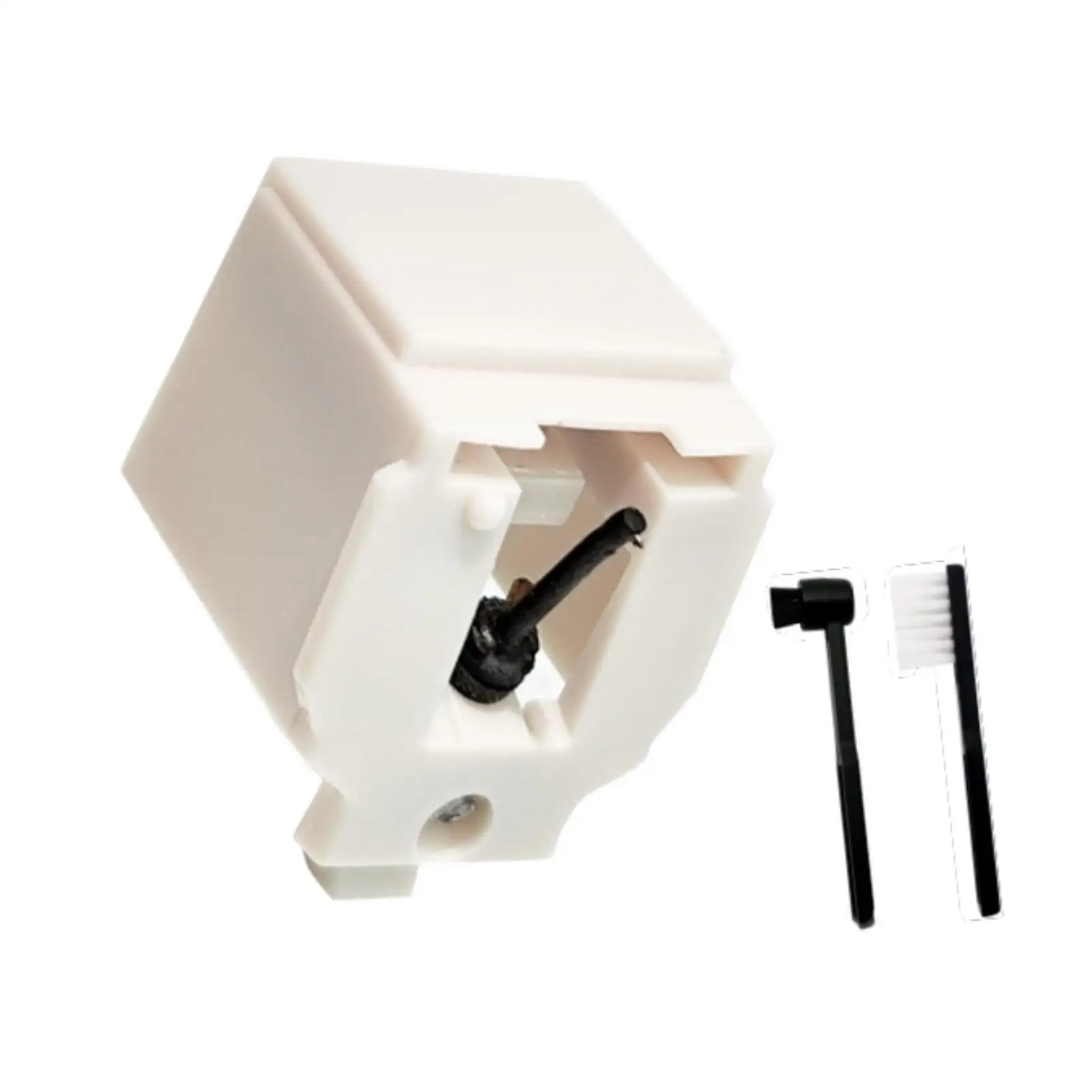 Turntable Stylus Vinyl Phonograph Pin Essential Replacement Kit with Diamond Tip and Cleaning Brush for LP Player