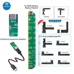 JC batterie réparation câble flexible jcid v1se v1s Pro iPhone se 11 - 14 15 PM Étiquette batterie sur le câble flexible avertissement batterie réparation santé batterie non authentique lire et écrire avertissement