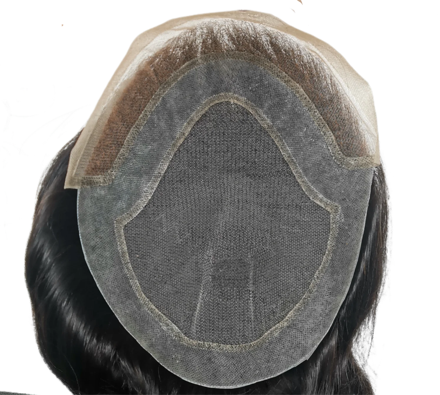 شعر مستعار NLW للرجال، قطع شعر بشري أوروبية، بدلة شعر صناعية للرجال، دانتيل أمامي سويسري مع نظام استبدال الشعر حول البولي يوريثان