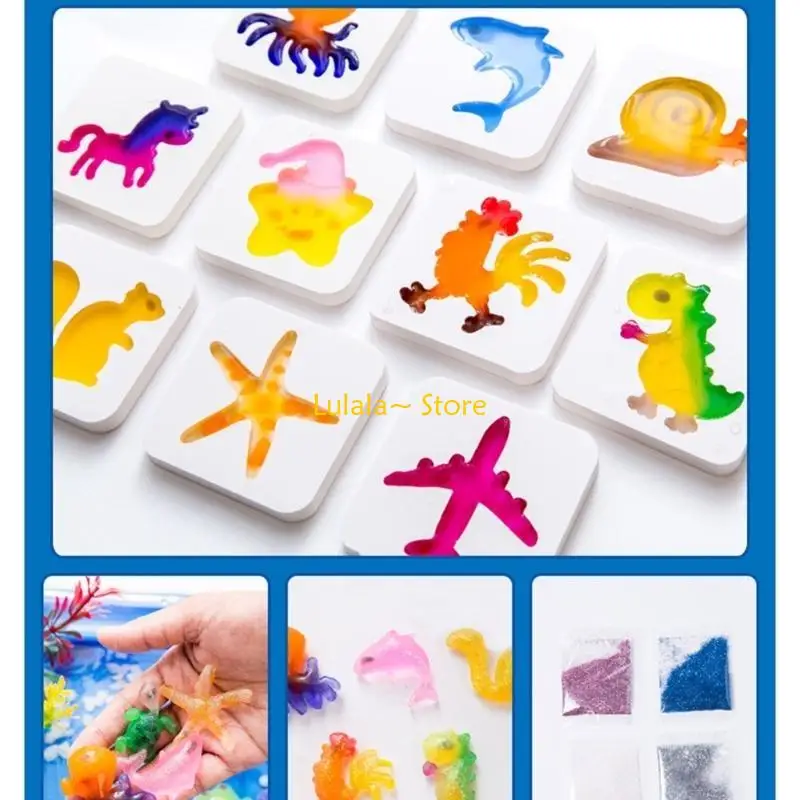 

Y4QA Magicking Water Gel Игрушка Безопасный детский набор игрушек Подарок на день рождения для веселых ролевых игр