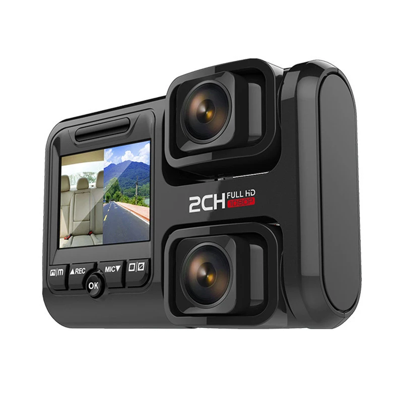 dual camera dashcam car black box dvr car 4k HD Double Recording Driving Recorder Dashcam  GPS Tracker Dashcam 24-hour parking m