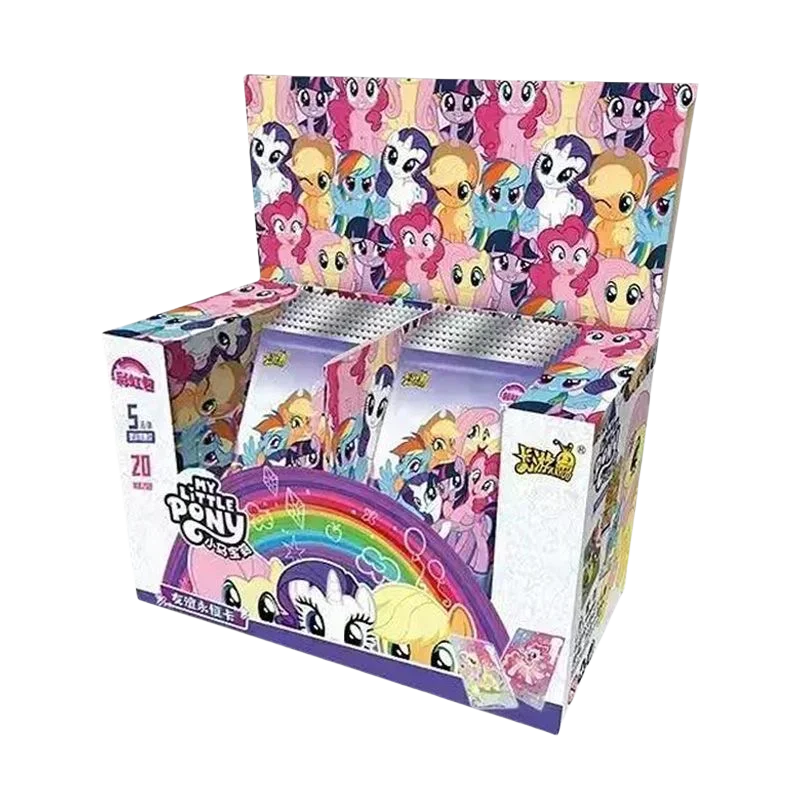 KAYOU Nieuwe My Little Pony Friendship Forever-kaart Rainbow Pack-uitgave 5-verzamelkaart Anime Merchandise Kindercadeau