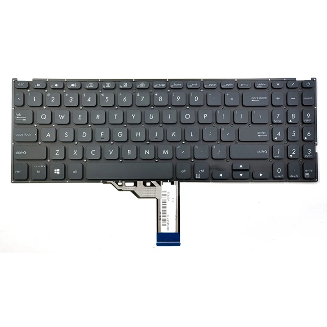 New For Asus Vivobook F512 F512D F512DA F512DA-DB34 F512DA-EB51 F512DA-NH77  F512DA-RS51 Laptop Keyboard US Black With Backlit - AliExpress