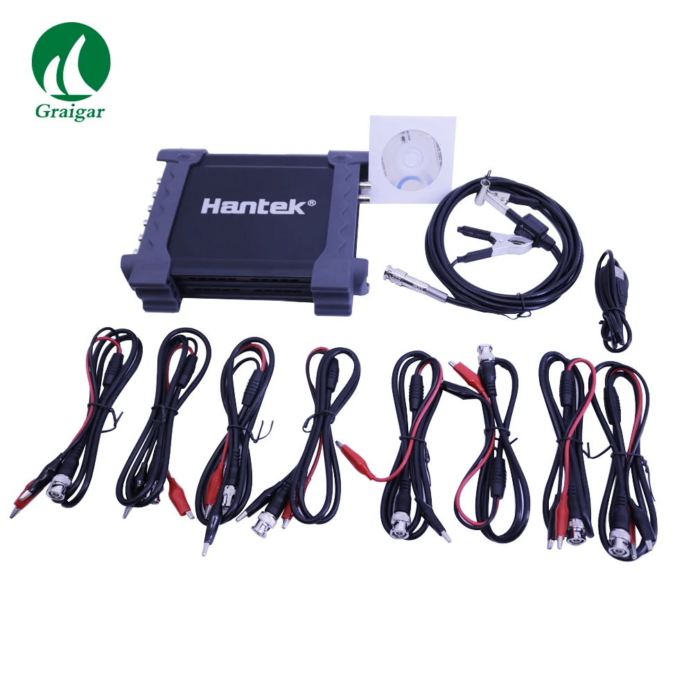Hantek1008C 8 Channel PC Virtual Automobile Oscilloscope/data Acquisition Card/ 8 Channel Programmable signal Generator