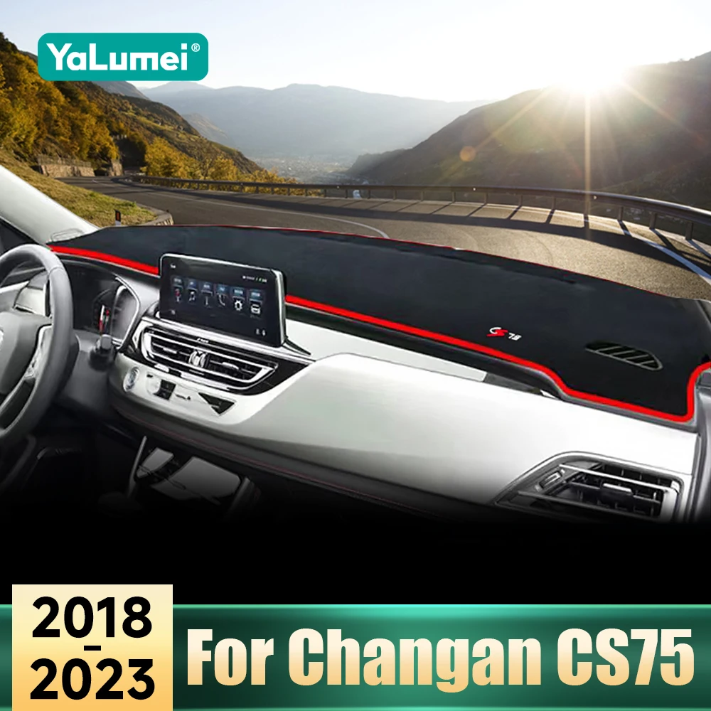 

Аксессуары для Changan CS75 2018 2019 2020 2021 2022 2023, крышка приборной панели автомобиля, избегайте световых накладок, приборная панель, коврики от солнца