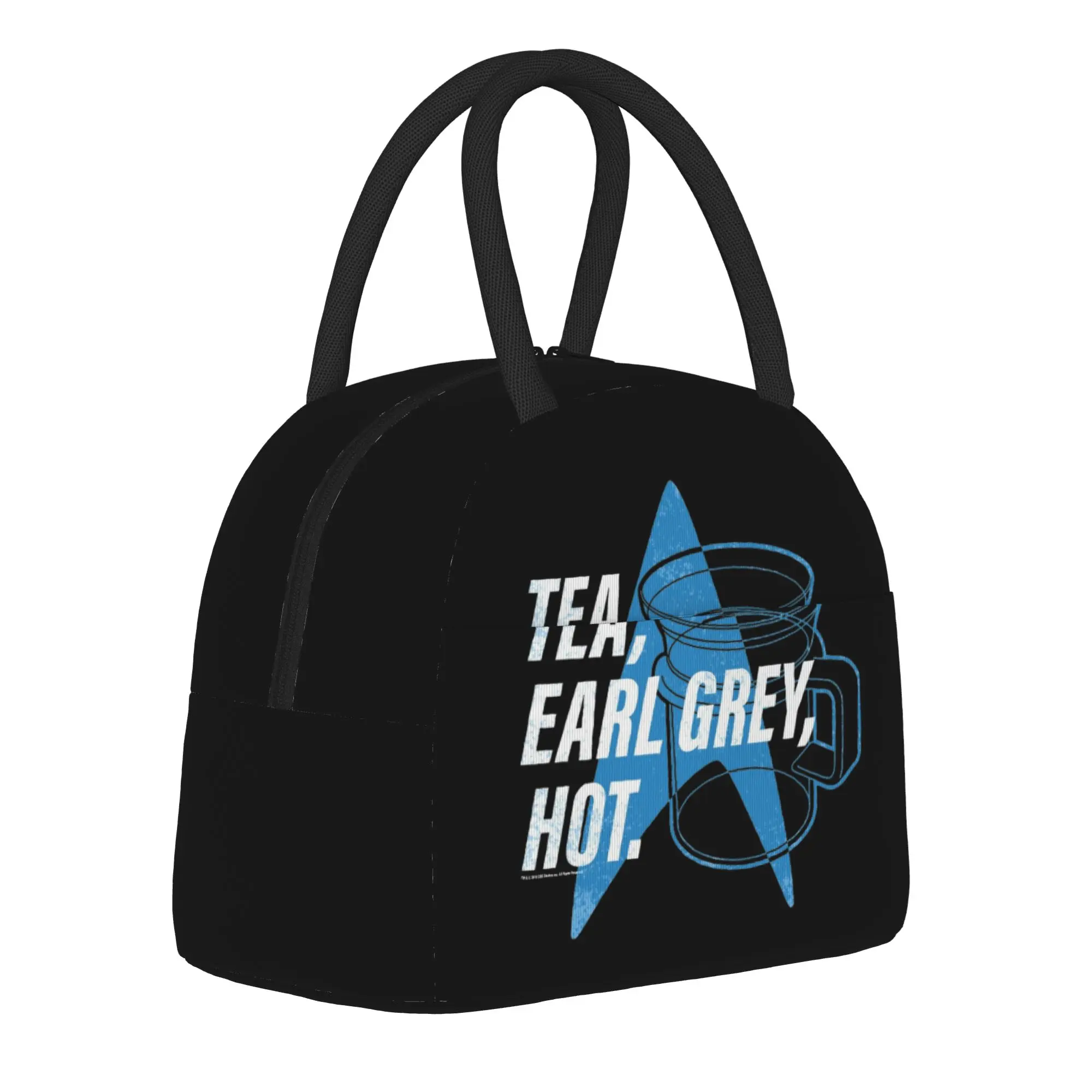 Stars Treks Logo Insulated Lunch Bags Large Lunch Container Thermal Bag Tote Lunch Box Office  Travel Girl Boy