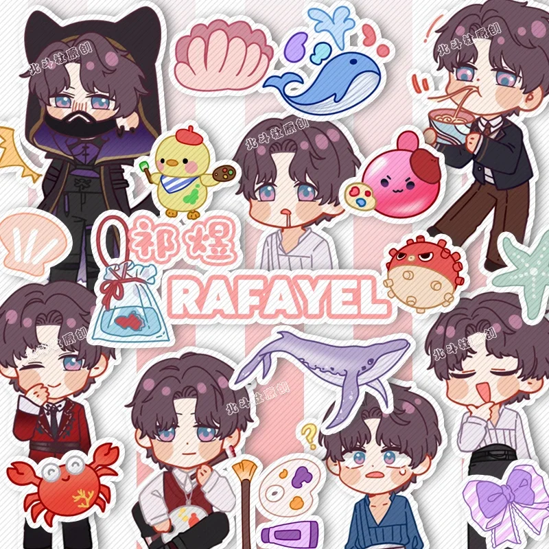 

Аниме Love and Deepspace Xavier Sylus Zayne мультфильм DIY наклейки водостойкий чемодан мобильный телефон наклейка Декор